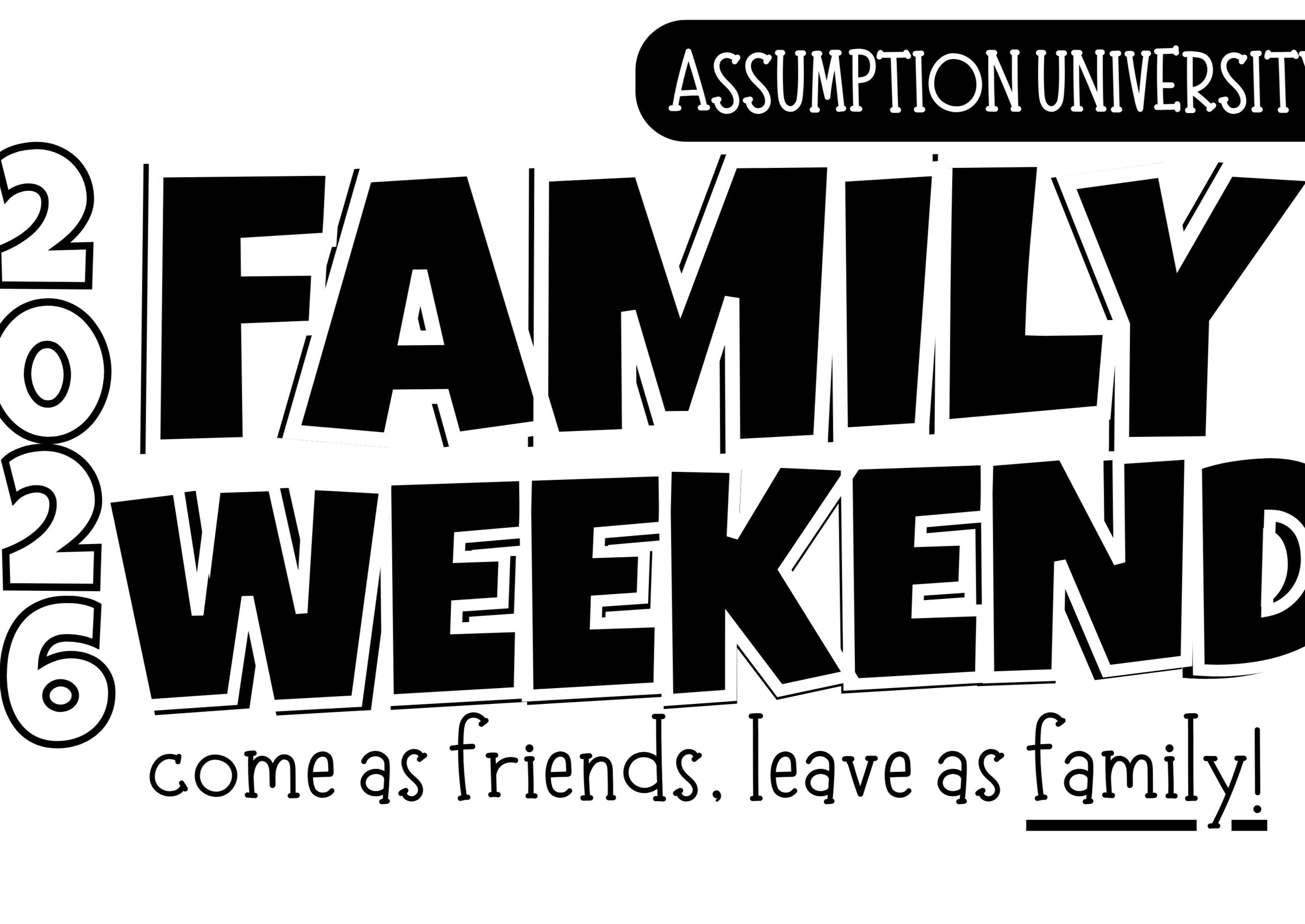 FAMILY WEEKEND 2026 image