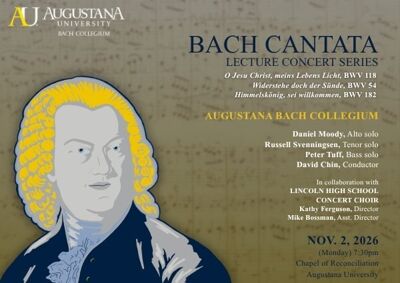 Bach Collegium Group Photo in Chapel of Reconciliation