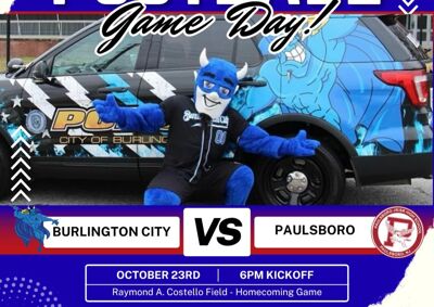 Burlington City vs. Paulsboro (Varsity FB) Homecoming + Senior Night image - click to enlarge