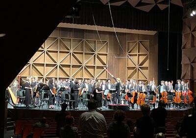 Orchestra on Kobacker stage