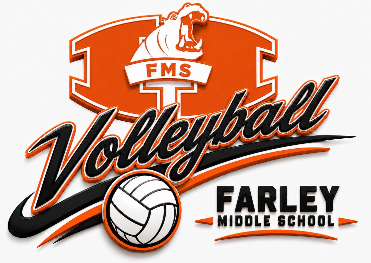 Farley 8th Grade Volleyball vs Hutto Middle School image