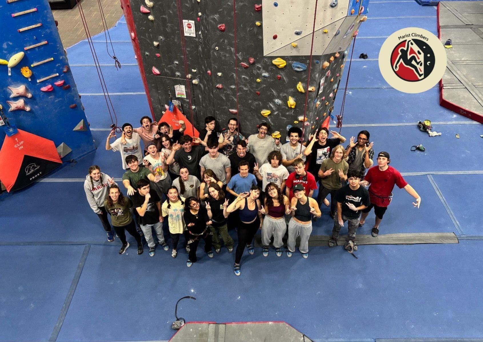 Marist Climbers Trip to Gravity Vault Indoor Rock Gym - 10/9 image