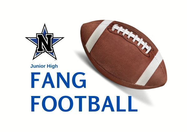 JR. HIGH 8th FANG FOOTBALL vs. Brenham JH image