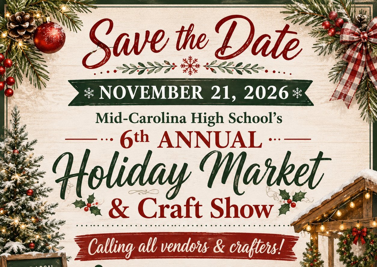 2026 Mid-Carolina Annual Holiday Market & Craft Show image