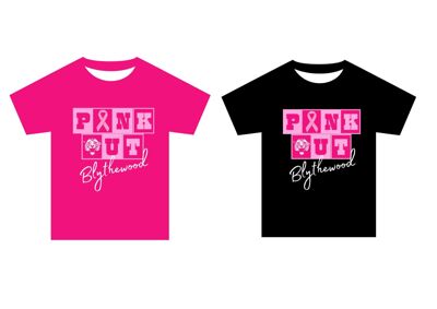 Pink Out Shirt Design