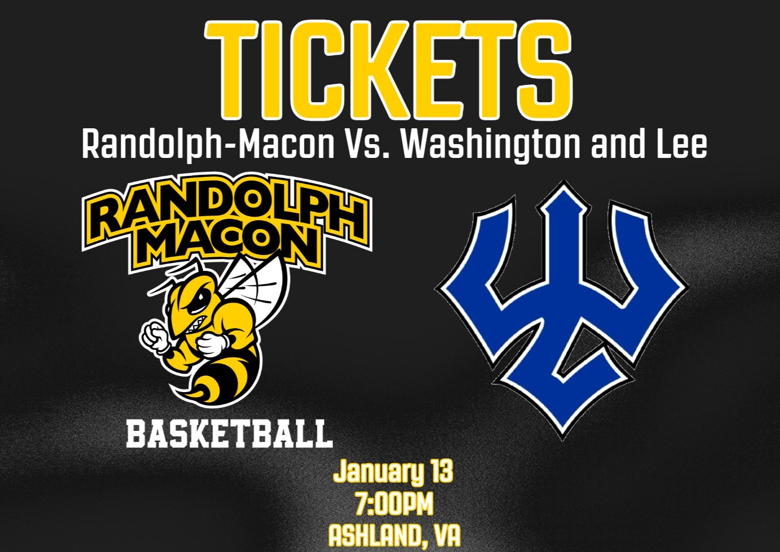 Randolph-Macon Men's Basketball vs Washington & Lee image