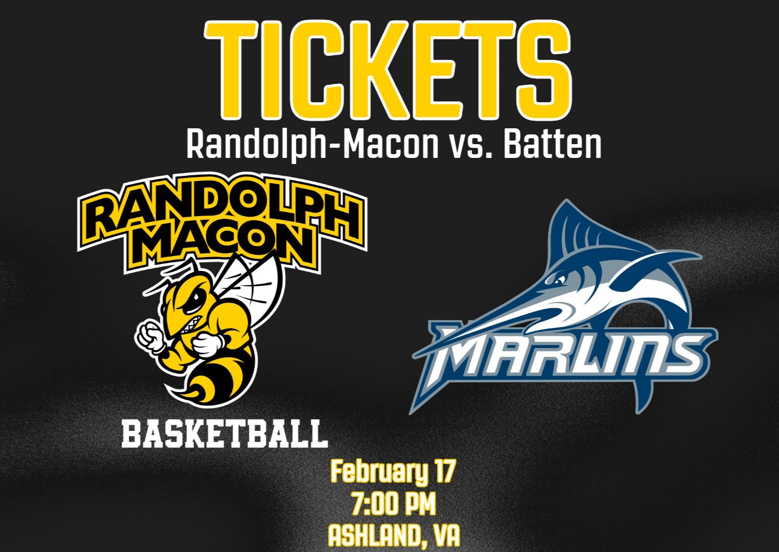 Randolph-Macon Men's Basketball vs Batten image