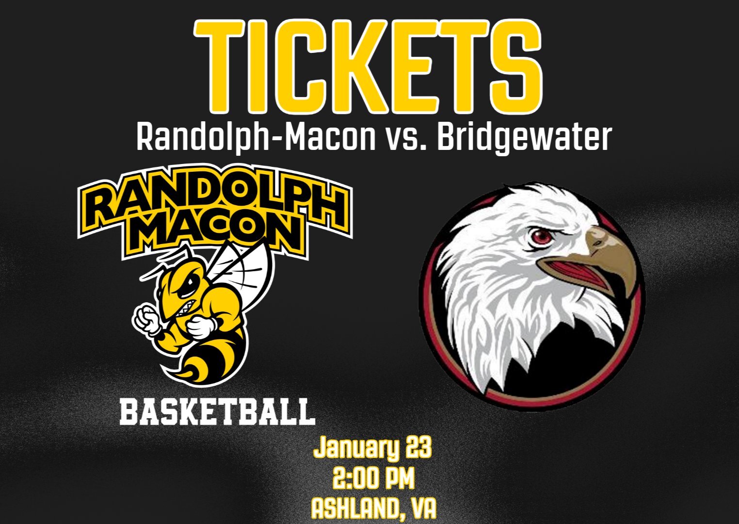 Randolph-Macon Men's Basketball vs Bridgewater | Camper Day; Alumni Day image
