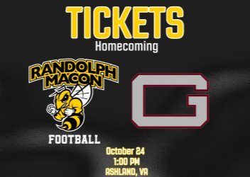 Randolph-Macon Football vs Guilford | Homecoming image
