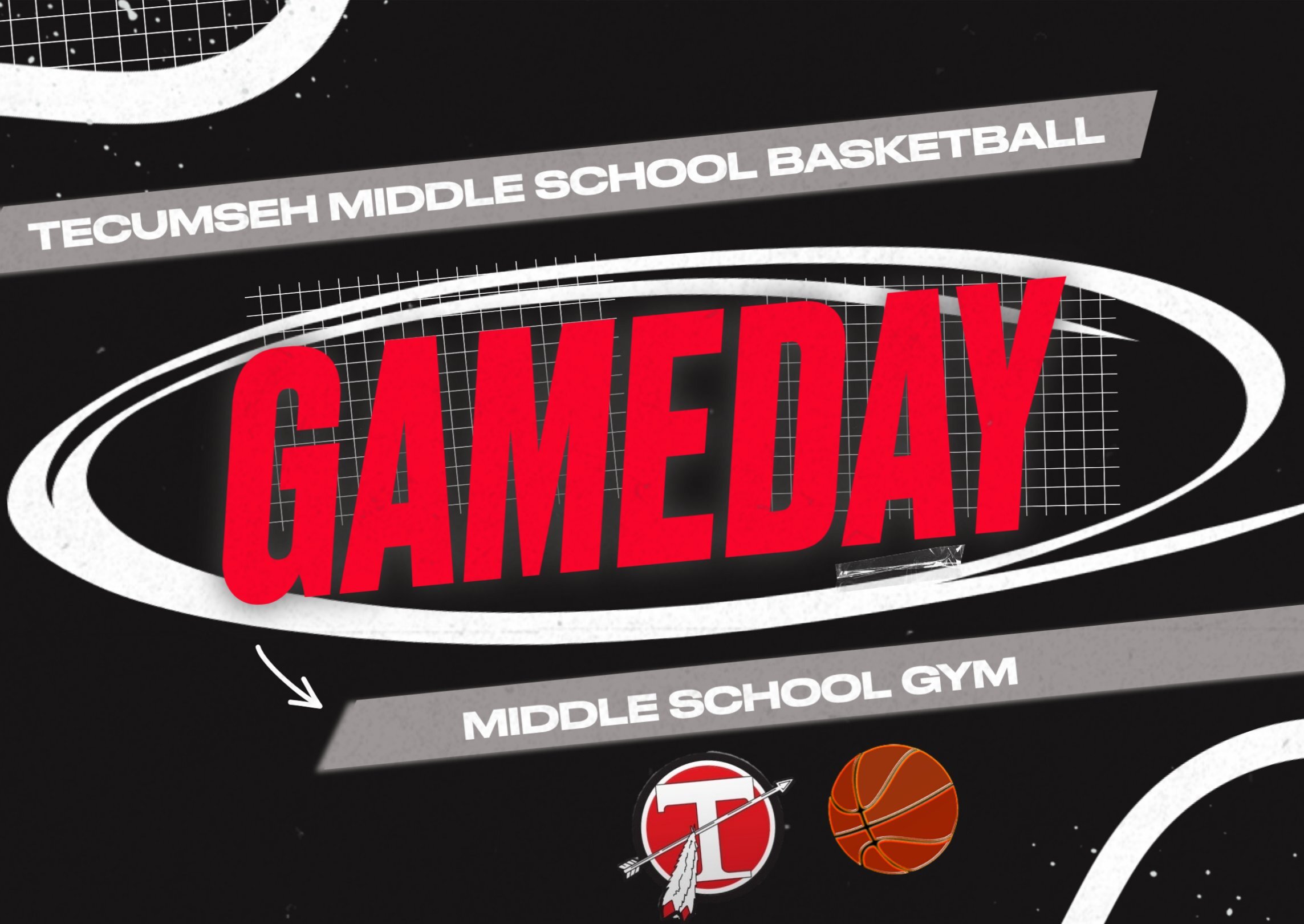 MS Girls Basketball vs Shawnee image