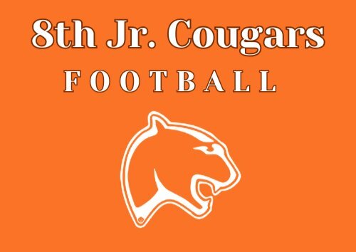 8th Jr. Cougars Football vs Springfield image
