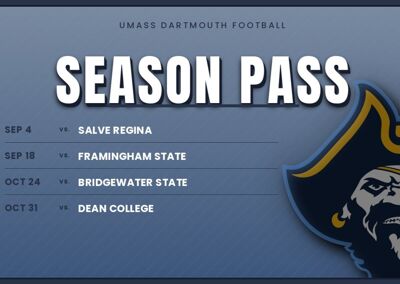 2026 UMass Dartmouth Football Season Ticket image - click to enlarge