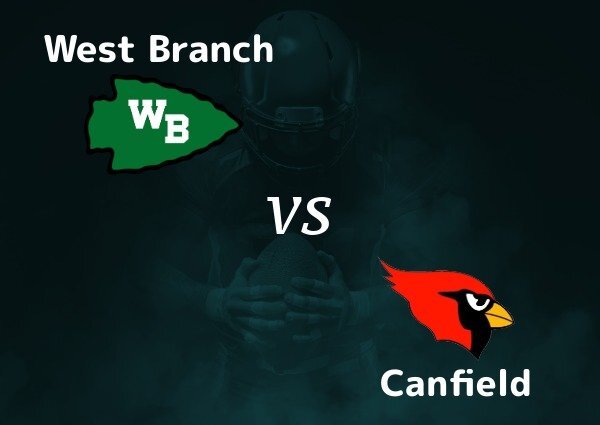 West Branch High School vs Canfield High School (Men's Football) image